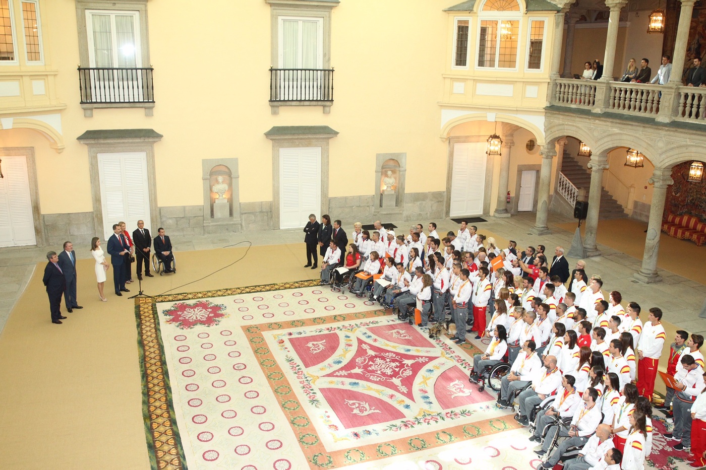 El Rey Felipe felicita a todo el conjunto de deportistas, olímpicos y paralímpicos